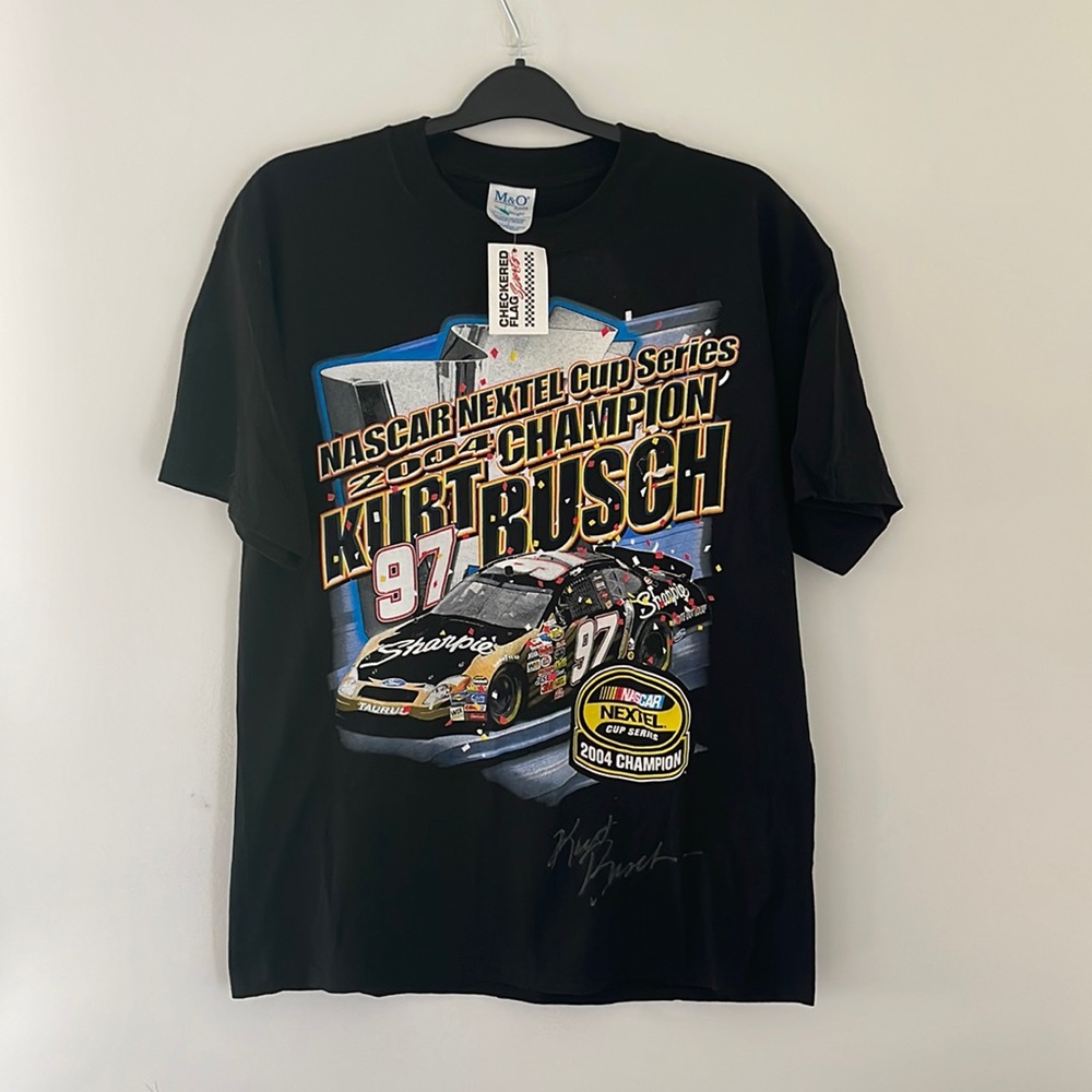 2004 Nextel Cup Series Champion Kurt Busch Shirt NASCAR